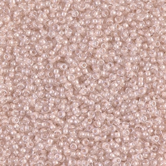 Picture of Miyuki Rocaille 15/0 215 Blush Lined Crystal x10g