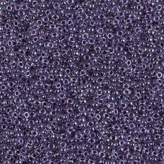 Picture of Miyuki Rocaille 15/0 223 Grape Lined Crystal x10g
