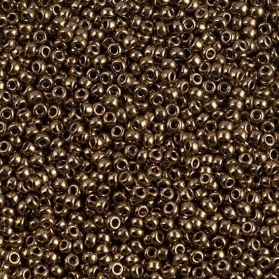Picture of Miyuki Rocaille 11/0 457 Metallic Dark Bronze x10g