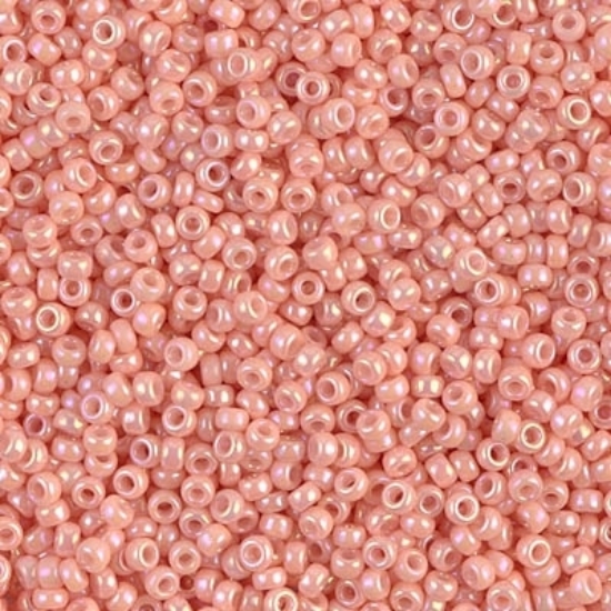 Picture of Miyuki Rocaille 11/0 596 Opaque Tea Rose Luster x10g