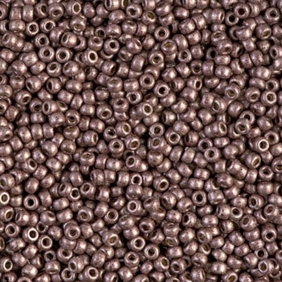 Picture of Miyuki Rocaille 11/0 4213F Duracoat Galvanized Dark Mauve x10g