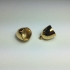 Picture of Bullet End Cap w/ Loop Ø16mm Gold Plate x2