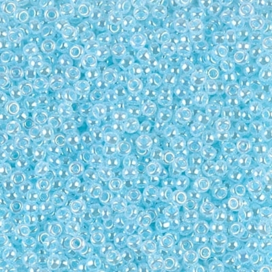Picture of Miyuki Rocaille 11/0 522 Light Aqua Ceylon x10g