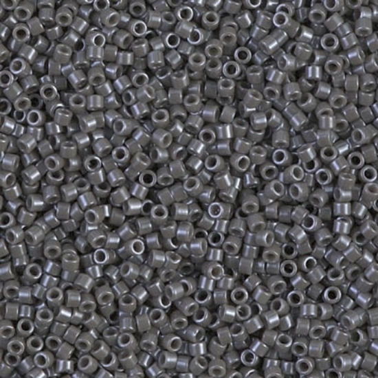 Picture of Miyuki Delica 11/0 DB268 Opaque Smoke Luster x10g