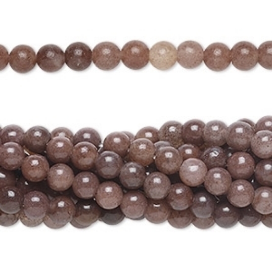 Picture of Aventurine 4mm round Purple x38cm