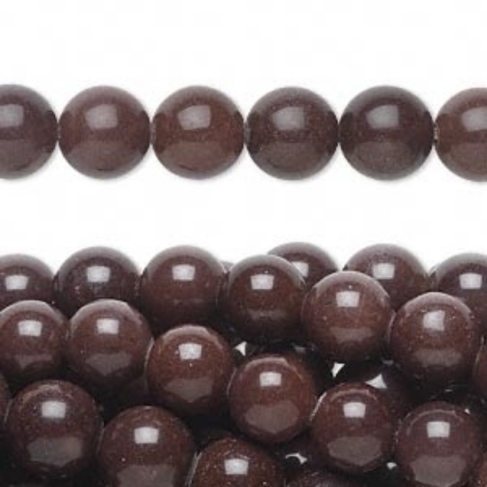 Picture of Aventurine (natural) 8mm round Purple x38cm