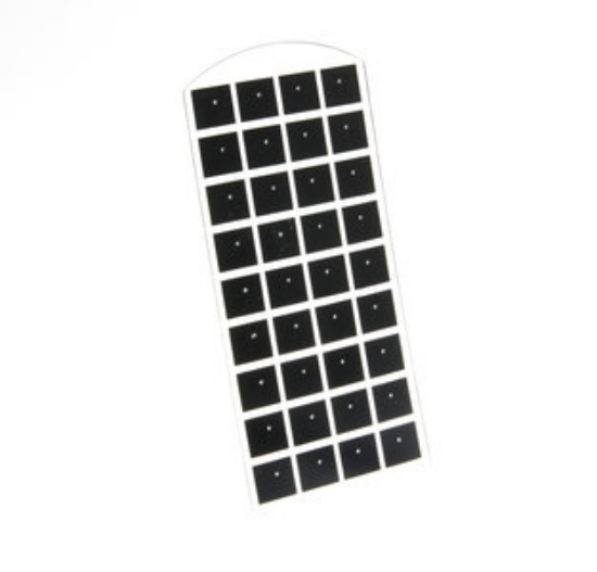 Picture of Earrings Display acrylic 9x18cm Black x1