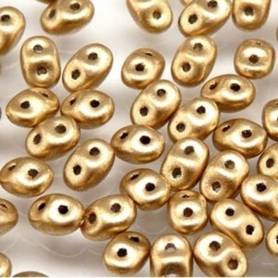 Picture of MiniDuo 2x4mm Bronze Pale Gold x10g