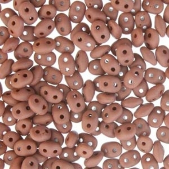 Picture of SuperDuo 2,5x5mm Opaque Chocolate Mat x10g