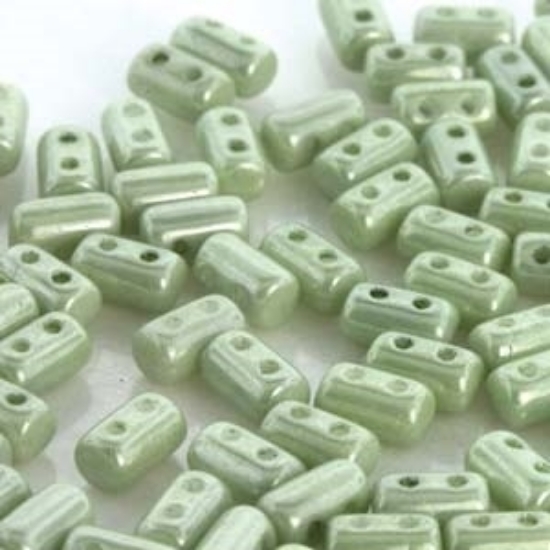 Picture of Matubo Rulla 3x5mm Chalk Green Luster Light x10g