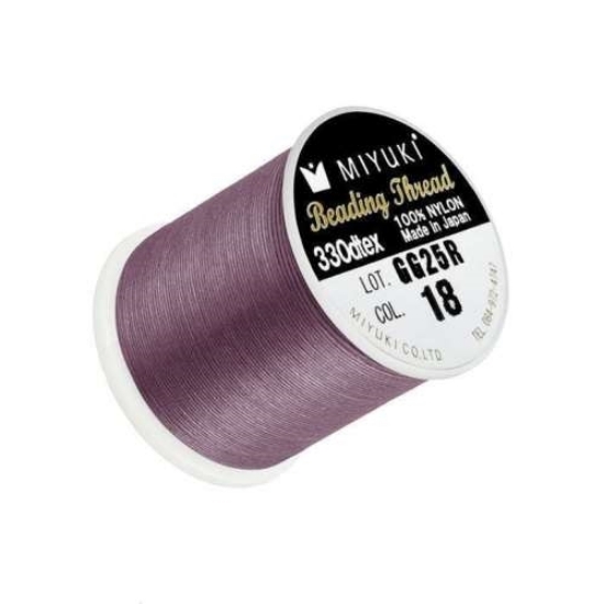 Picture of Miyuki Nylon Beading thread 0.2mm Rose (n°18) x50m