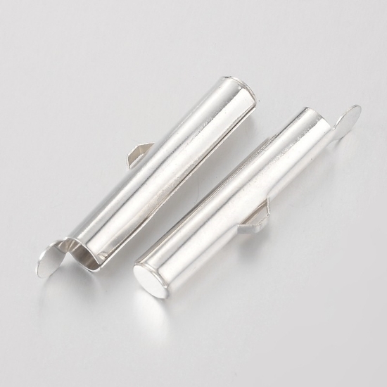 Picture of Slide End Tube 26mm Silver x10