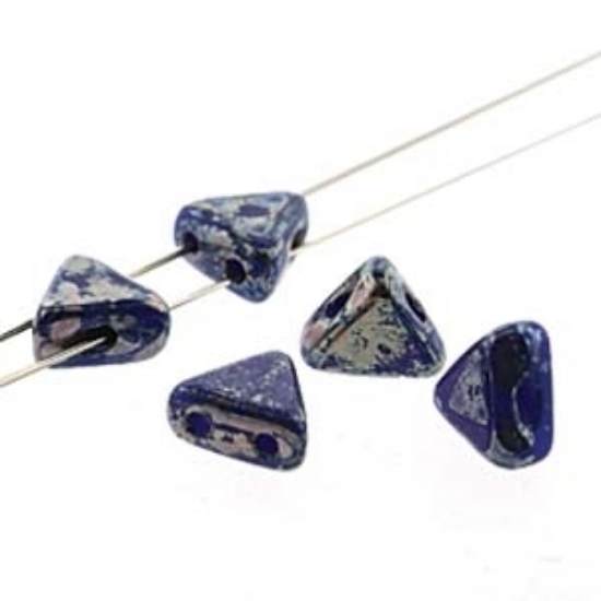 Picture of Khéops® par Puca® 6mm Opaque Sapphire Picasso  x10g