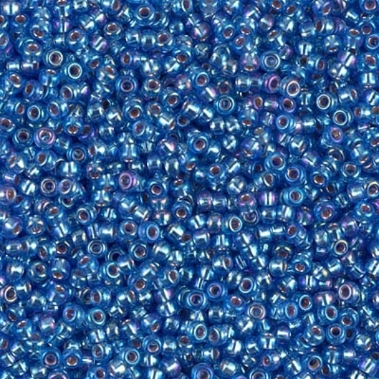 Picture of Miyuki Rocaille 11/0 1019 Silver Lined Sapphire AB x10g