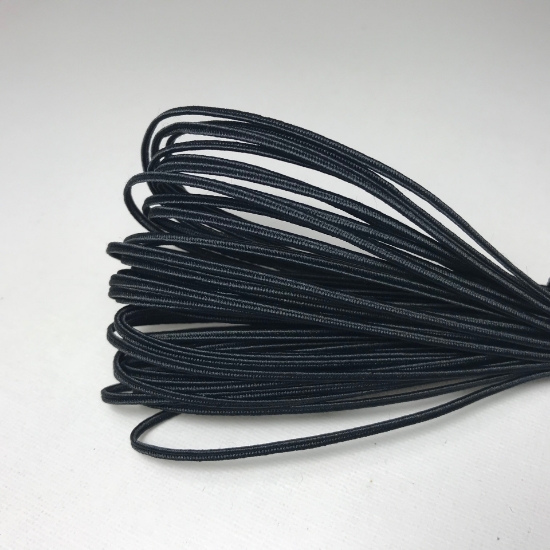 Picture of Soutache Cord cotton and polyester 2,5mm Black x5m
