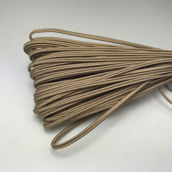 Picture of Soutache Cord cotton and polyester 2.5mm Beige x20m