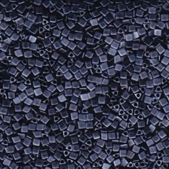 Picture of Miyuki Sharp Triangle 10/0 2001 Mat Gunmetal x10g