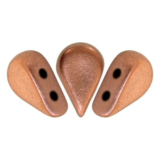 Picture of Amos® by Puca® 5x8mm Copper Gold Mat x10g
