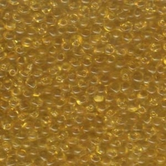 Picture of Miyuki Drop 3.4mm 132 Transparent Light Amber x10g