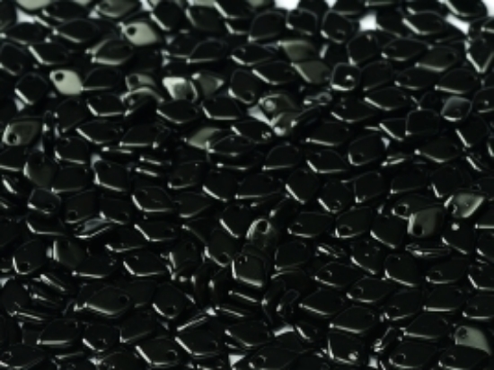 Picture of Dragon Scale Bead 1,5x5mm Jet x5g