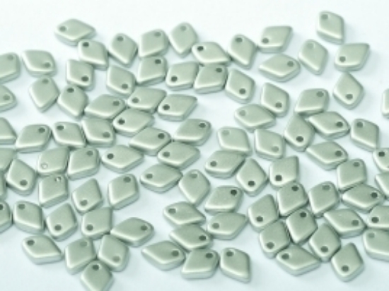 Picture of Dragon Scale Bead 1,5x5 mm Metallic Silver x10g