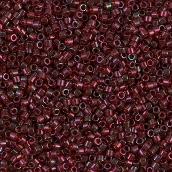Picture of Miyuki Delica 10/0 DBM105 Garnet Gold Luster x10g