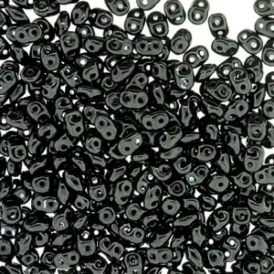 Picture of SuperDuo 2,5x5mm Jet x10g