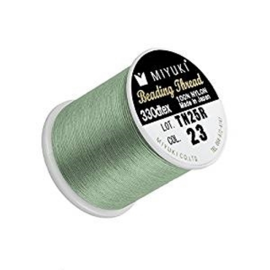 Picture of Miyuki Nylon Beading thread 0.2mm Caribbean (n°23) x50m