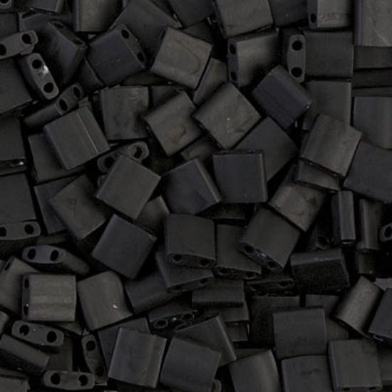 Picture of Miyuki Tila TL401F Black Mat x5g