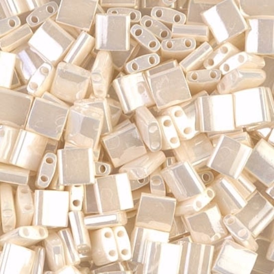 Bild von Miyuki Tila 592 Antique Ivory Pearl x5g