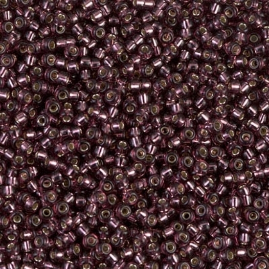 Picture of Miyuki Rocaille 11/0 13 Silver Lined Dark Smoky Amethyst x10g