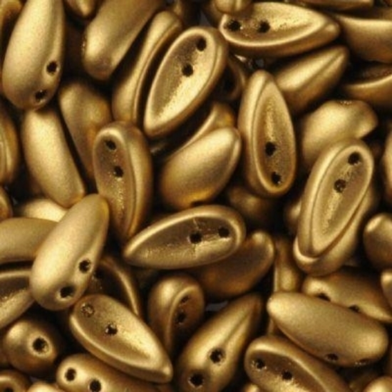 Picture of Chilli Beads 4x11mm Aztec Gold x50