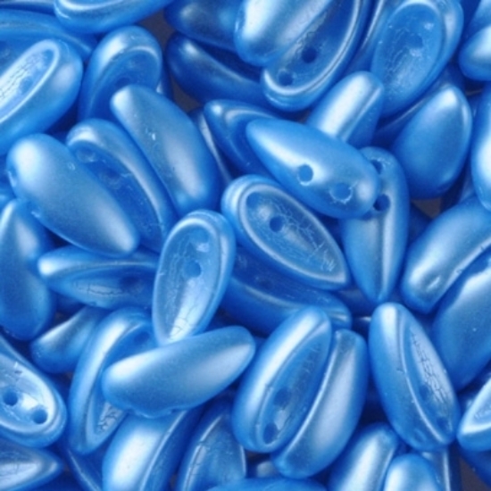 Picture of Chilli Beads 4x11mm Pastel Turquoise x50