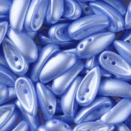 Picture of Chilli Beads 4x11mm Pastel Light Sapphire x50