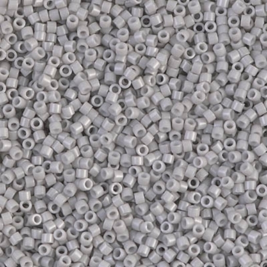 Picture of Miyuki Delica 11/0 DB1498 Opaque Light Smoke x10g