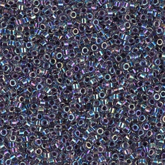 Picture of Miyuki Delica 10/0 DBM59  Amethyst Lined Crystal AB x10g