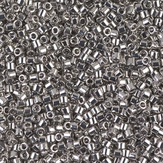 Picture of Miyuki Delica 10/0 DBM38 Palladium Plated x5g