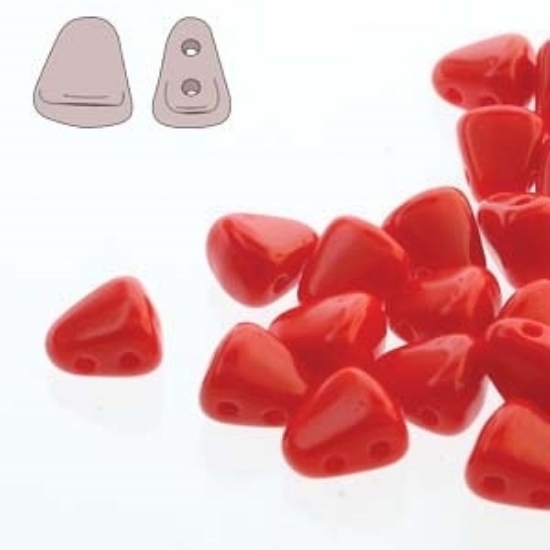 Picture of Nib-Bit 6x5mm Coral Red x10g