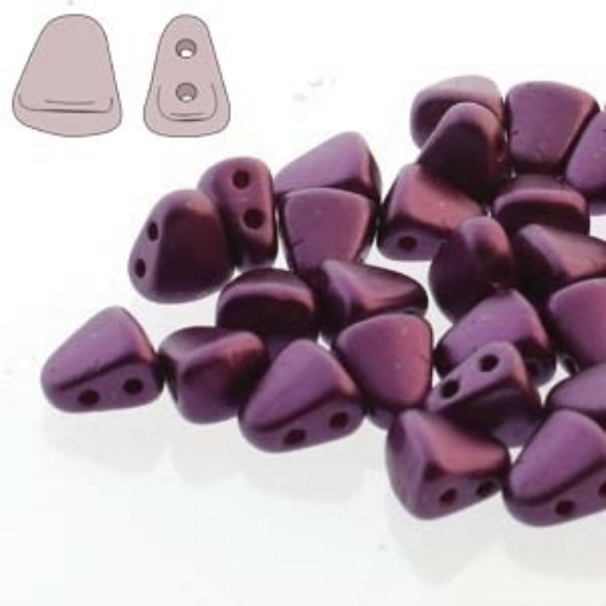 Picture of Nib-Bit 6x5mm Pastel Bordeaux x10g