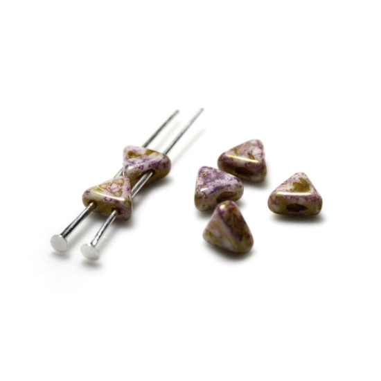 Picture of Khéops® par Puca®  6 mm Opaque Mix Rose/gold Ceramic Look x10g