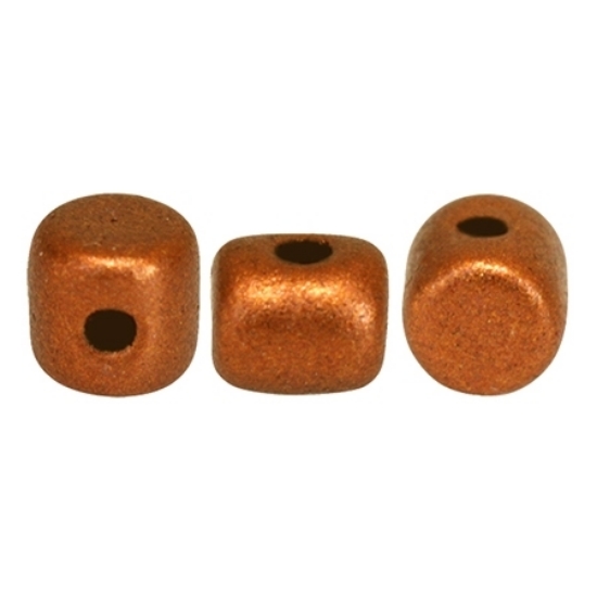 Picture of Minos® par Puca® 2.5x3 mm Copper Gold Mat x10g