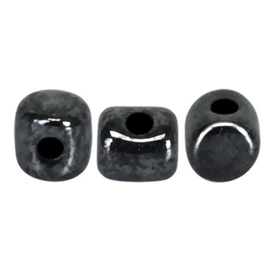 Picture of Minos® par Puca® 2.5x3mm Jet Hematite x10g