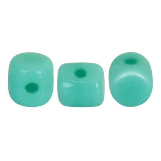 Afbeeldingen van Minos® par Puca® 2.5x3mm Opaque Green Turquoise x10g