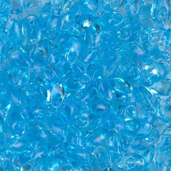 Picture of Miyuki Long Magatama 4x7mm 148 Transparent Aqua  x10g