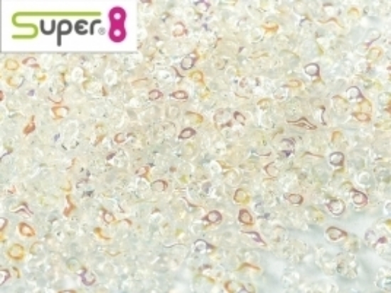 Picture of Super8® 2,2 x 4,7mm Crystal AB x8g