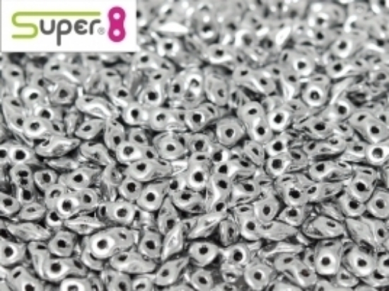 Picture of Super8® 2,2 x 4,7mm Aluminium Silver x8g