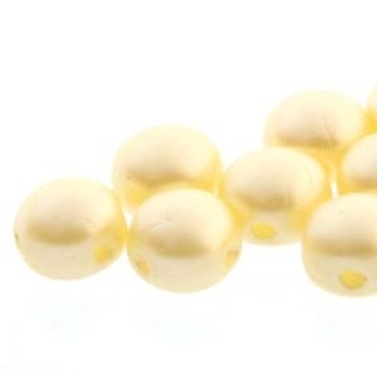 Bild von Candy Beads 8mm Pastel Cream x20