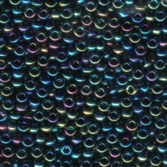 Picture of Miyuki Rocaille 6/0 455 Metallic Variegated Blue Iris x10g