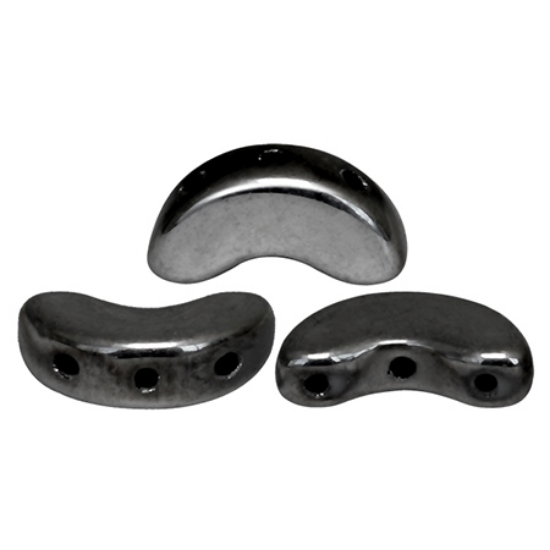 Picture of Arcos® par Puca® 5x10mm Jet Hematite x10g