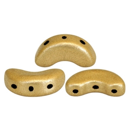 Picture of Arcos® par Puca® 5x10mm Light Gold Mat x10g